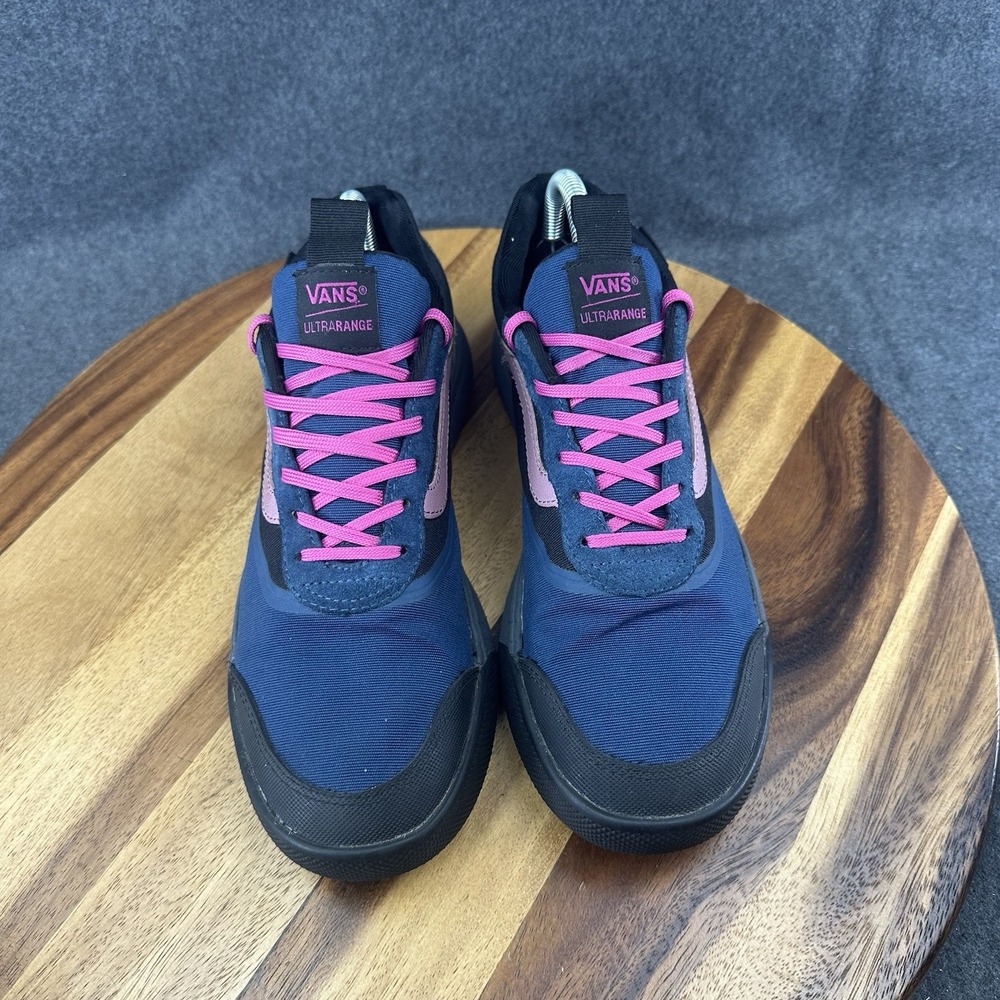 VANS UltraRange Gibraltar Sea Blue Ebony Black Pink Mens Skate Shoes Size 8 - Picture 4 of 14